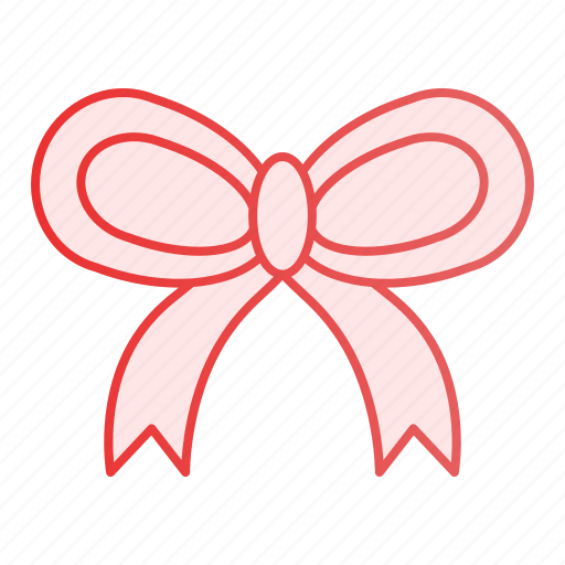 Bow, ribbon, decoration, festive, decorative, gift, present icon - Download on Iconfinder
