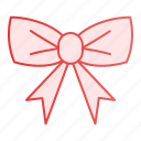 bow, ribbon, decoration, gift, knot, satin, tie, art, accessory