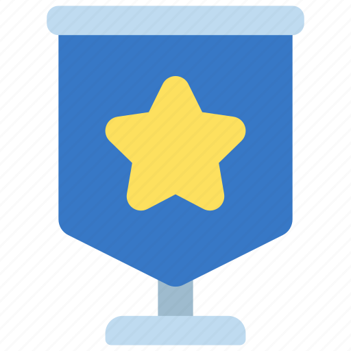Flag, stand, banner, ribbons, banners icon - Download on Iconfinder