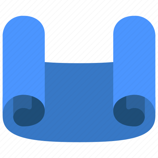 Rolled, out, scroll, ribbons, banners icon - Download on Iconfinder