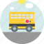 autobus, bus, school, transport 
