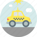 cab, ride, taxi, transport