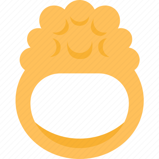 Nugget, ring, diamond, gold, vintage icon - Download on Iconfinder
