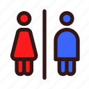 toilet, wc, female, bathroom, restroom, male, gender