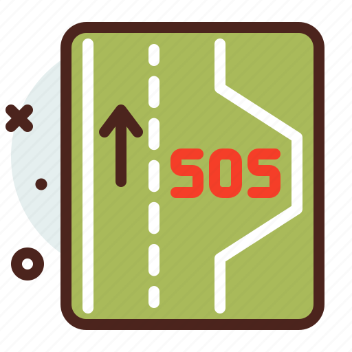 Distance, sos, transport, travel icon - Download on Iconfinder