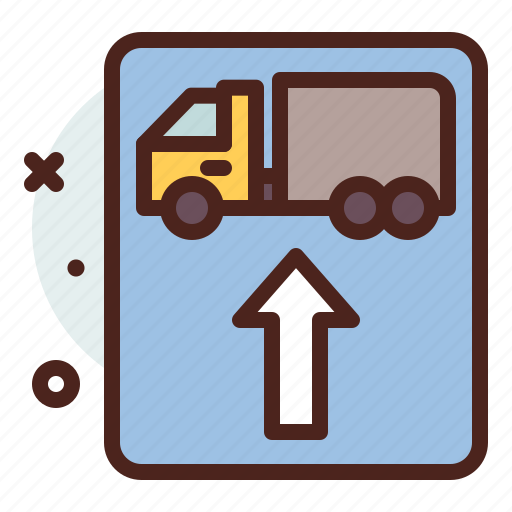 Distance, forward, heavy, transport, travel icon - Download on Iconfinder