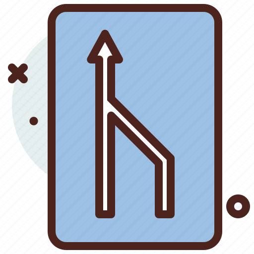 Distance, left, oneway, transport, travel icon - Download on Iconfinder
