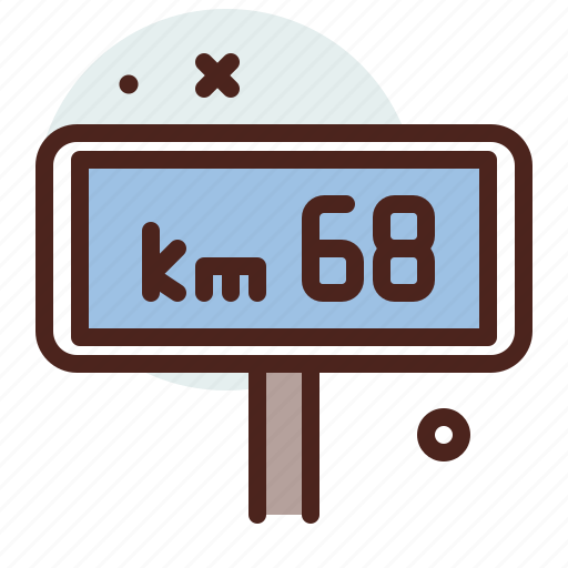 Distance, transport, travel, waypoint icon - Download on Iconfinder