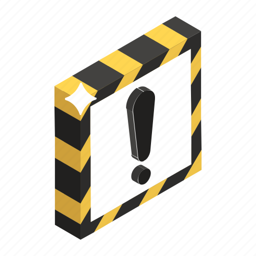 Alert, attention, caution sign, error, exclamation mark, warning icon - Download on Iconfinder
