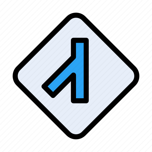 Arrow, direction, road, sign, construction icon - Download on Iconfinder