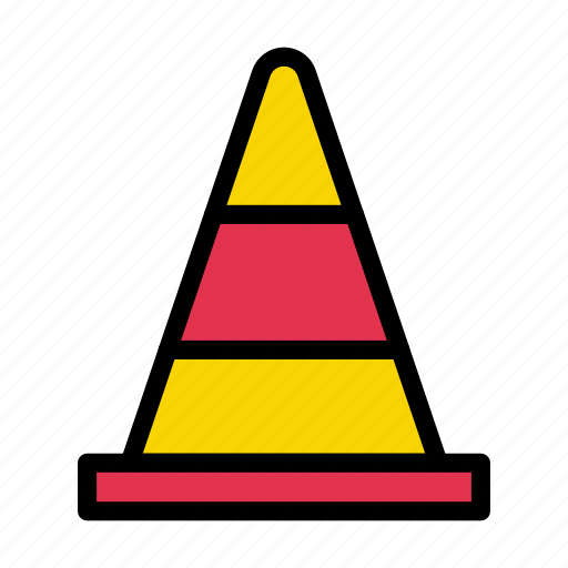 Cone, stop, road, sign, block icon - Download on Iconfinder