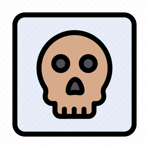 Danger, exclamation, skull, warning, sign icon - Download on Iconfinder