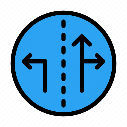 Direction, arrow, board, left, right icon - Download on Iconfinder