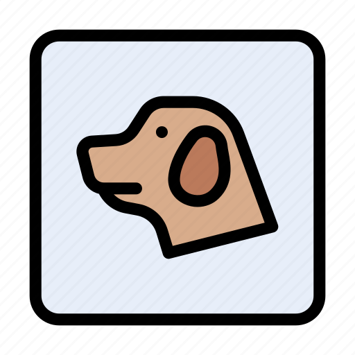 Dog, pet, sign, road, traffic icon - Download on Iconfinder
