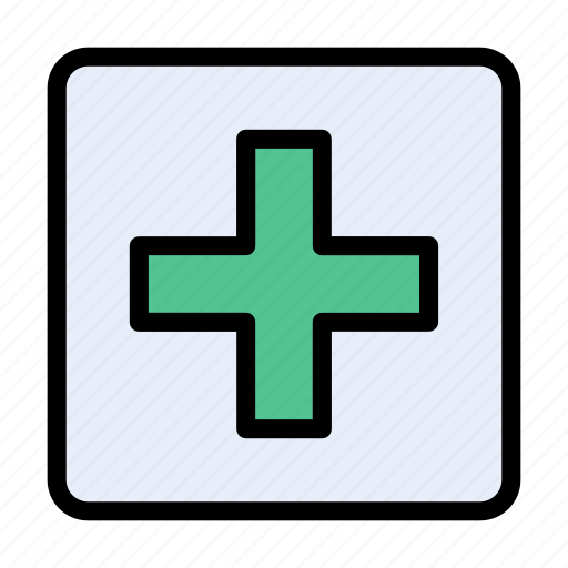 Hospital, clinic, board, sign, traffic icon - Download on Iconfinder
