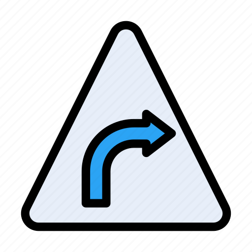 Right, arrow, board, road, sign icon - Download on Iconfinder