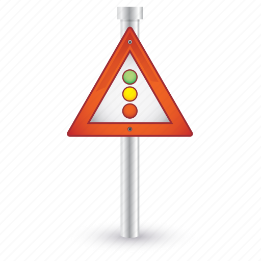 Semaphore, sign, road, traffic, warning icon - Download on Iconfinder