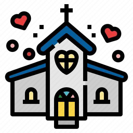 Church, christian, architecture, and, city, religious, ceremony icon - Download on Iconfinder