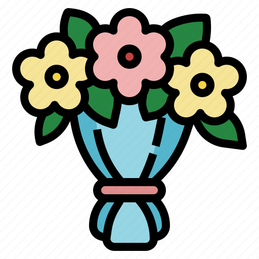 Flower, bouquet, wedding, marriage, valentines icon - Download on Iconfinder