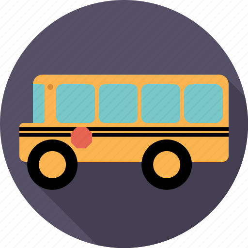 Bus, education, school bus, traffic, transport, vehicle icon - Download on Iconfinder