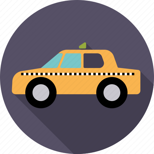 Automotive, cab, car, taxi, transport, vehicle, yellow icon - Download on Iconfinder