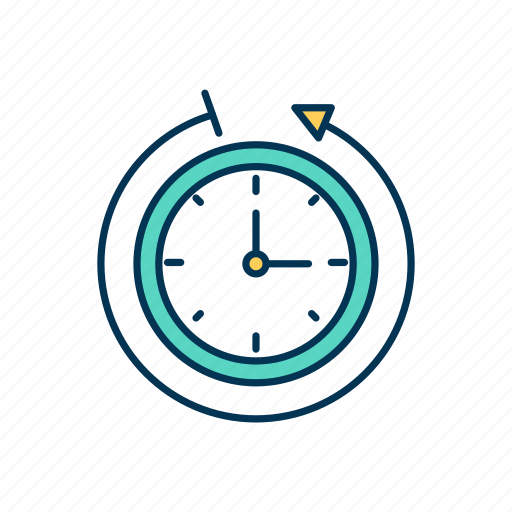 Time tracking, clock, deadline, management icon - Download on Iconfinder