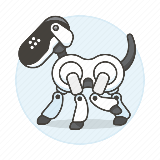 Ai, aibo, dog, modern, robot icon - Download on Iconfinder