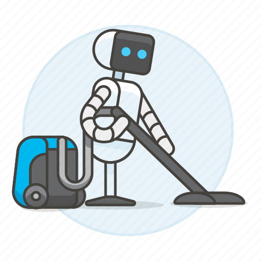 Ai, clean, cleaning, robot, vacuum icon - Download on Iconfinder