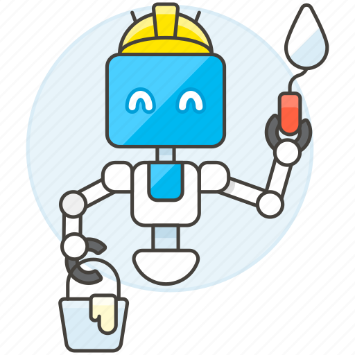 Ai, bucket, construction, factory, knife, paint, painter icon - Download on Iconfinder
