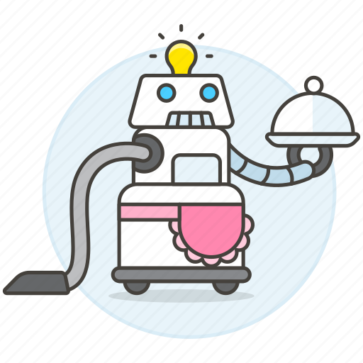 Cleaner, vintage, fashioned, old, robot, maid, retro icon - Download on  Iconfinder