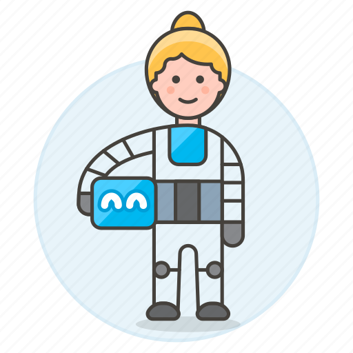 Ai, female, human, mech, robot, robotic, suit icon - Download on Iconfinder
