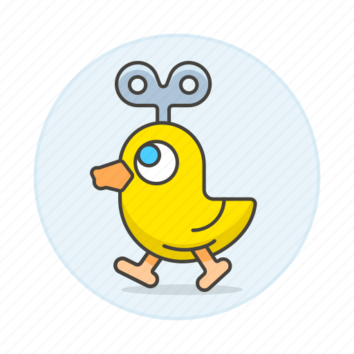 Chick, robot, small, toy icon - Download on Iconfinder