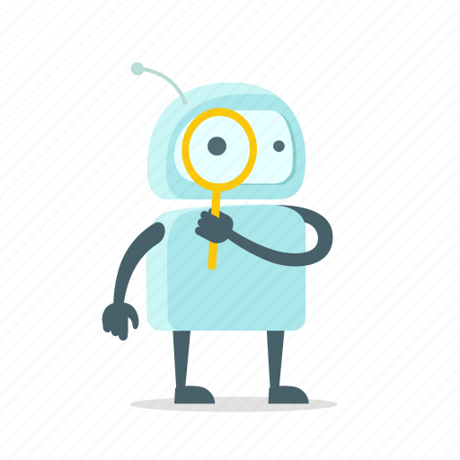 Android, color, eye, look, robot, set, sticer icon - Download on Iconfinder