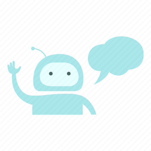 Android, chat, robot, speech, sticer, texting icon - Download on Iconfinder