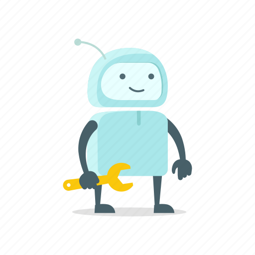 Android, repair, robot, service, sticer, support, tool icon - Download on Iconfinder