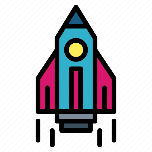 Rocket, space, startup, transport icon - Download on Iconfinder