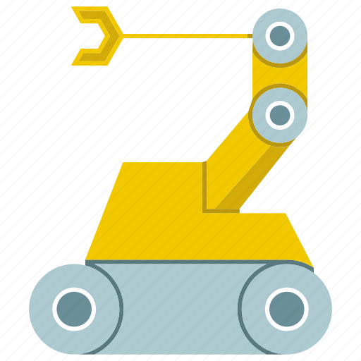 Auto, automate, machine, manufacture, rescue robot, robot, robotic hand icon - Download on Iconfinder
