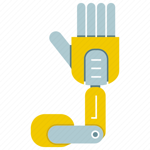 Automate, hand, machine, manufacture, robot, robot arm, robotic hand icon - Download on Iconfinder