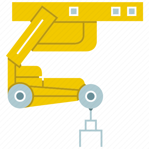 Automate, cnc, industry, machine, manufacture, robot, robotic hand icon - Download on Iconfinder
