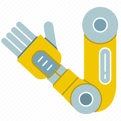 Automate, machine, manufacture, mechanical, robot, robotic arm, robotic hand icon - Download on Iconfinder