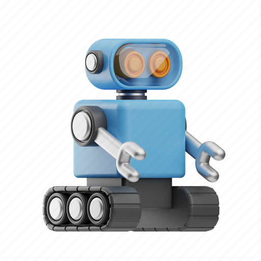 Robot, technology, digital, modern, concept, computer, robotic 3D illustration - Download on Iconfinder