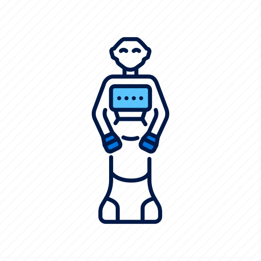 Artificial intelligence, assistant, cyborg, innovation, robot, social, technology icon - Download on Iconfinder