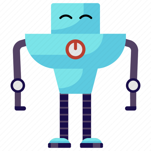 Artificial intelligence, bionic man, humanoid, mechanical robot, power robot, robotic machine icon - Download on Iconfinder