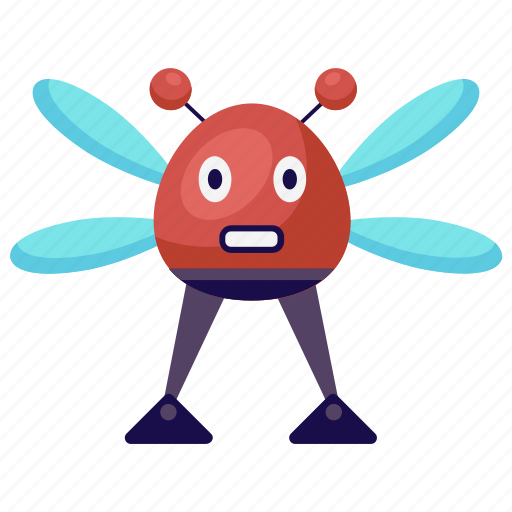 Ant robot, artificial intelligence, cartoon robot, funny robot, mechanical robot, robot toy icon - Download on Iconfinder