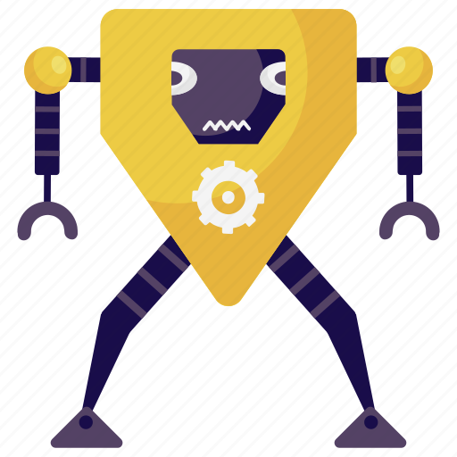 Artificial intelligence, bionic man, humanoid, mechanical robot, welding robot icon - Download on Iconfinder