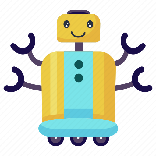 Artificial intelligence, bionic man, household robot, humanoid, mechanical robot icon - Download on Iconfinder