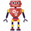 artificial intelligence, bionic man, electronic robot, humanoid, mechanical robot