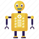 artificial intelligence, bionic man, humanoid, mechanical robot, robot configuration