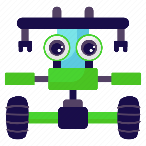 Artificial intelligence, mechanical robot, monster truck robot, obot vehicle, robotic transport icon - Download on Iconfinder