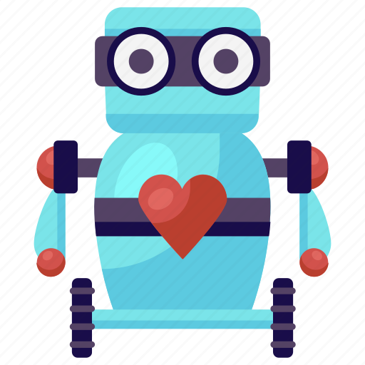 Artificial intelligence, bionic man, favorite robot, humanoid, lovey robot, mechanical robot, romantic robot icon - Download on Iconfinder